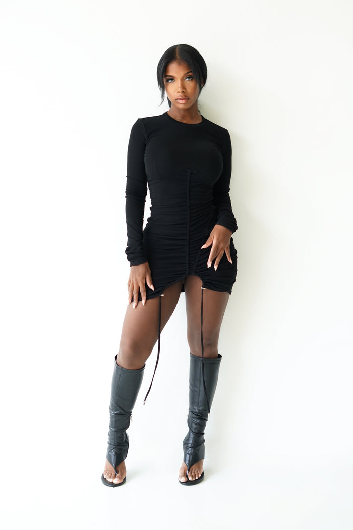 BAD TING RUCHED DRESS