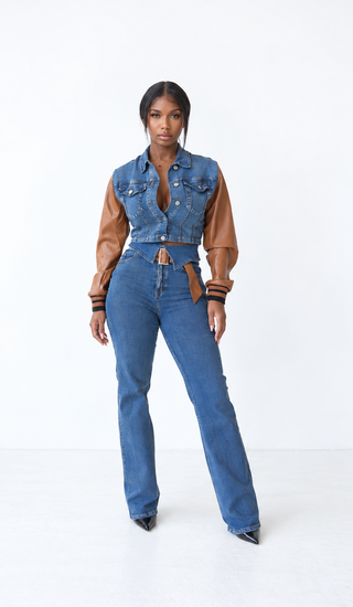 High Key Denim Set