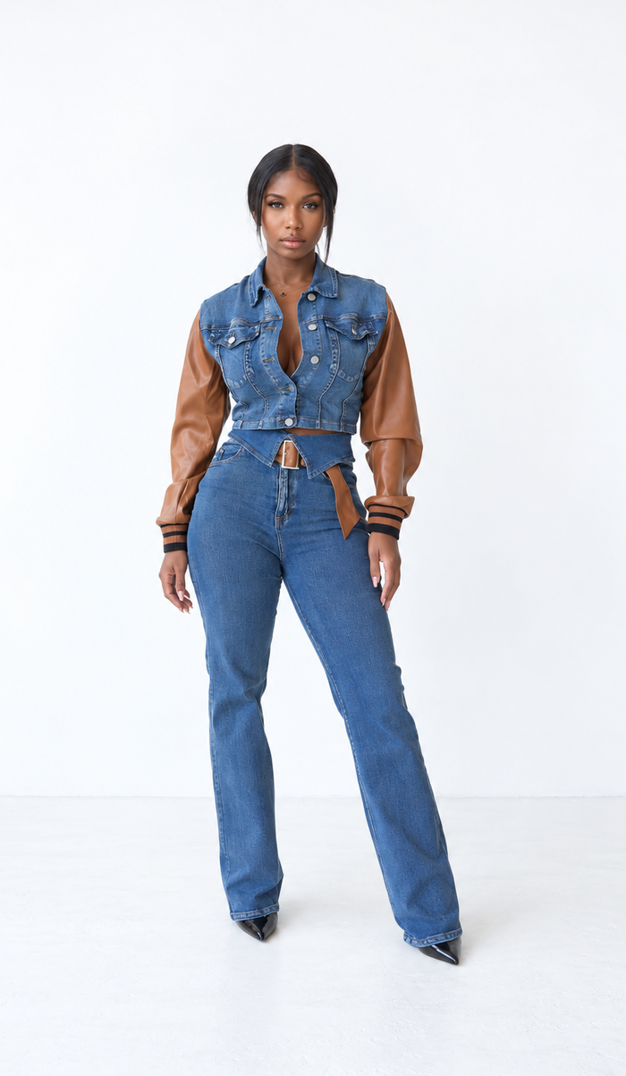 High Key Denim Set